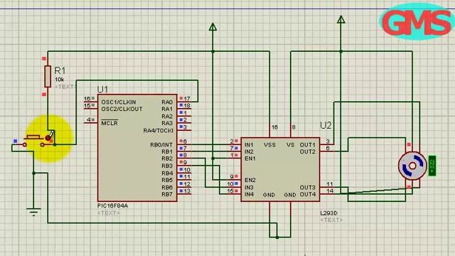 Simulasi Motor Stepper Proteus
