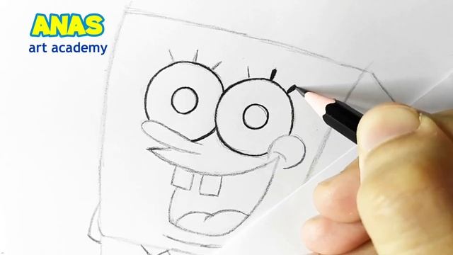 How To Draw SpongeBob easy step by step | Drawing Tutorial смотреть онлайн