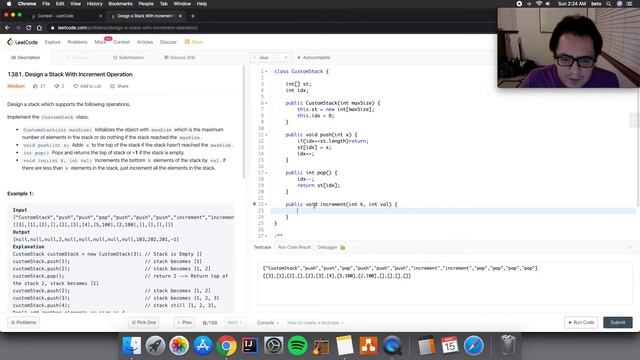 1381. Design a Stack With Increment Operation смотреть онлайн
