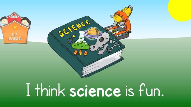 School Subjects Vocabulary - Pattern Practice for ESL and EFL Students - ELF Kid смотреть онлайн