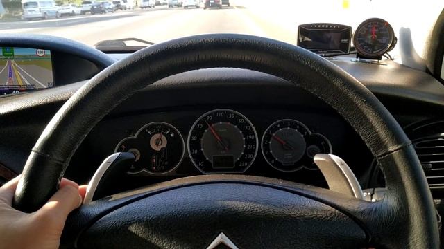 Citroen C5 V6 Mk I with diy paddle shift смотреть онлайн
