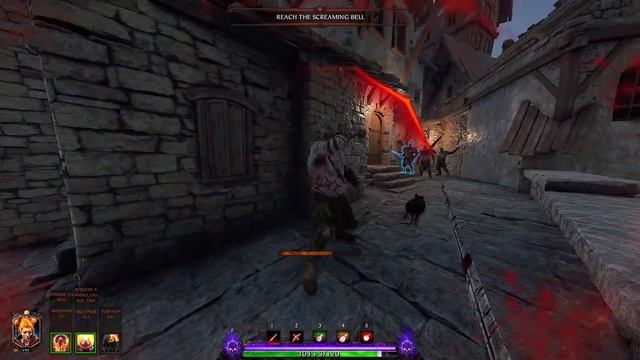 Legend True Solo - Battle Wizard + Bolt Staff (Patch 1.3)｜Vermintide 2 смотреть онлайн