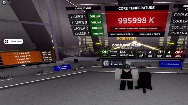 How To Explode The Core : NBTF Roblox