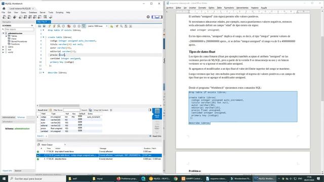Curso de MySQL: Valores numéricos sin signo (unsigned) смотреть онлайн