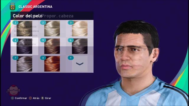 J. R. RIQUELME face+stats (Classic Argentina) How to create in PES 2021 смотреть онлайн