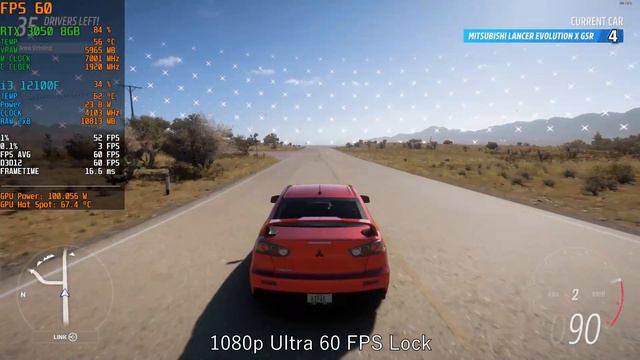 Forza Horizon 5 Eliminator | RTX 3050 8GB + i3 12100F | Benchmark смотреть онлайн