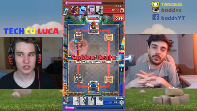 NE-AU DAT SCAM w/ LUCA !!! Clash Royale Romania смотреть онлайн