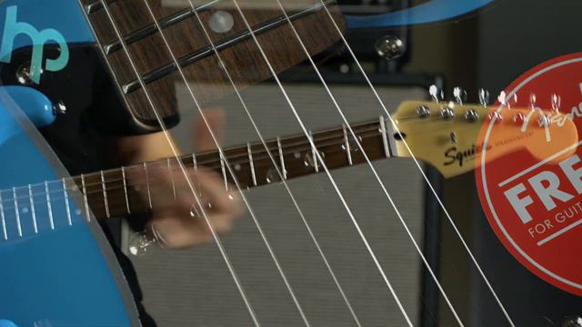 Squier Sonic Stratocaster elektromos gitár смотреть онлайн