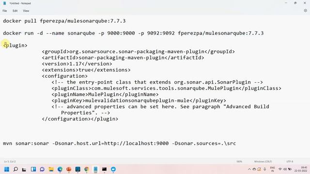 Performing Automatic Static Code Analysis of MuleSoft Application Using SonarQube Docker Container смотреть онлайн