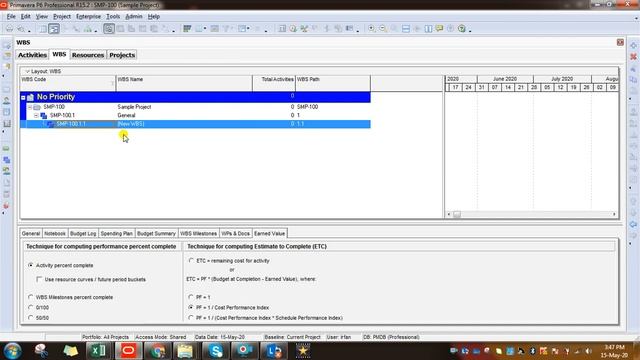 LEC-001- Creating or Developing Schedule / Programme in Primavera - Lecture 1 смотреть онлайн