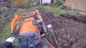 Kubota GL 200 (минитрактор) в домашнем хозяйстве.