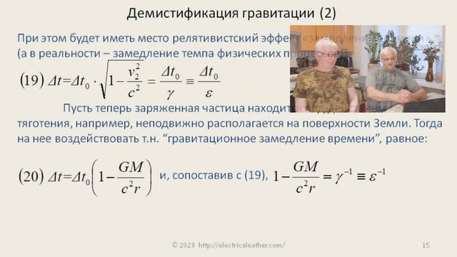 Demystification gravity and inertia, Part 4: g=с*с*grad(eps) смотреть онлайн