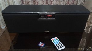 Как сделать музыкальный центр своими руками с колонкой, FM антенной и блютуз модулем | #Обзор