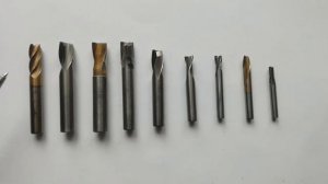 Фрезы для настольного фрезерного станка по металлу. Часть 1