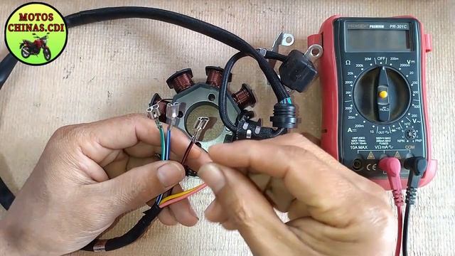 Alternador Monofásico Moto China
