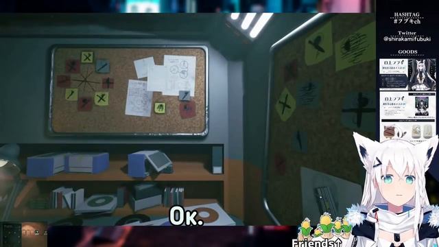 Фубуки паникует и зовёт друзей на протяжении 4 минут [Hololive RU SUB] смотреть онлайн
