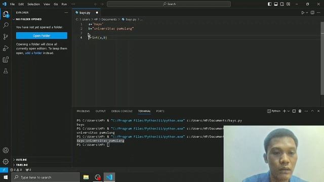 Python : String And Input смотреть онлайн