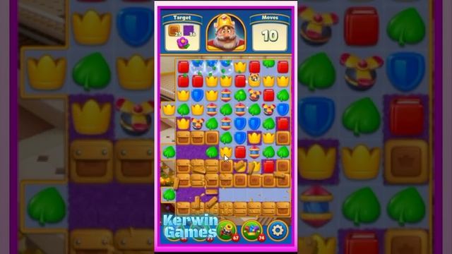 Royal Match Level 1013 - No Boosters Gameplay смотреть онлайн