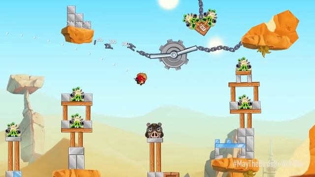 Angry Birds Star Wars 2 character reveals: Anakin Skywalker Jedi Padawan смотреть онлайн