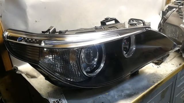 BMW5 E60 E61 Naprawa I Regneracja Oryginalnych Lamp Xenon Tel 739020099