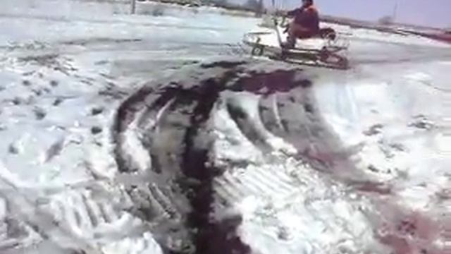 Снегоход-палочник с двигателем ЯВА350-634 сл смотреть онлайн