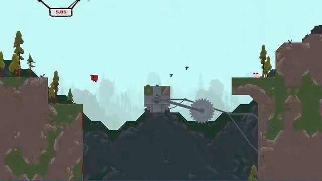 Super Meat Boy | Gameplay of Native Linux Games смотреть онлайн