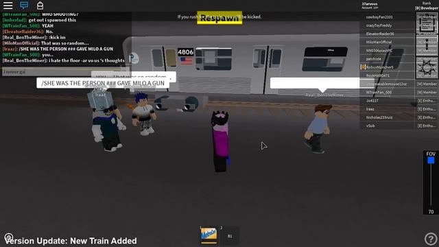 ROBLOX: Subway Train Simulator Remastered Shenanigans #2