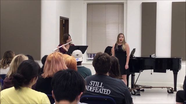 J.S. Bach: Aria from Coffee Cantata no. 211 for Soprano, Flute, and Piano смотреть онлайн