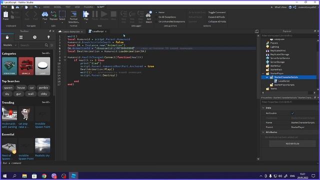 ГАЙД КАК СДЕЛАТЬ ХОРРОР В РОБЛОКСЕ | Roblox Studio #1 смотреть онлайн