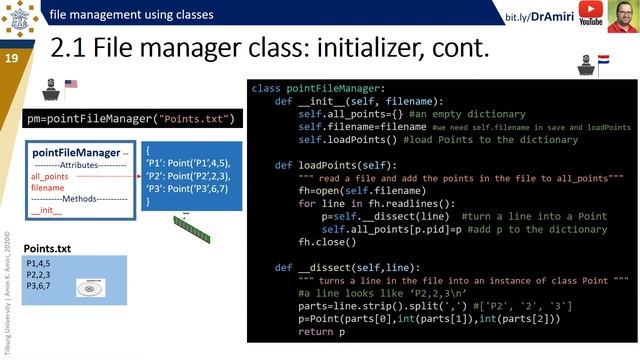 Python#8-11 Managing structured files using classes смотреть онлайн