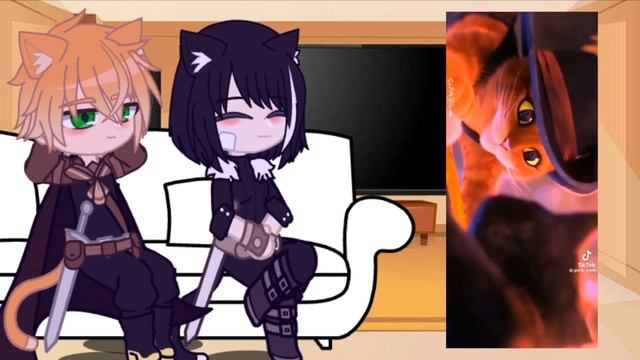 Cat and Kitty react to Puss in boots.? смотреть онлайн