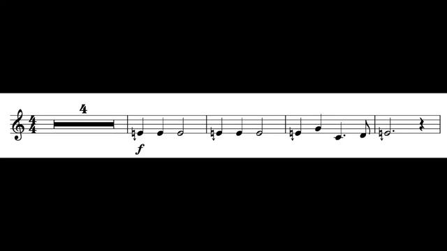 Jingle Bells play along - easy (French) horn 📯 смотреть онлайн