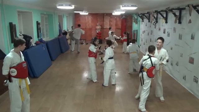 Тренировка 11 января 2019 года. Группа №3 Киокусинкай Каратэ Климовск смотреть онлайн