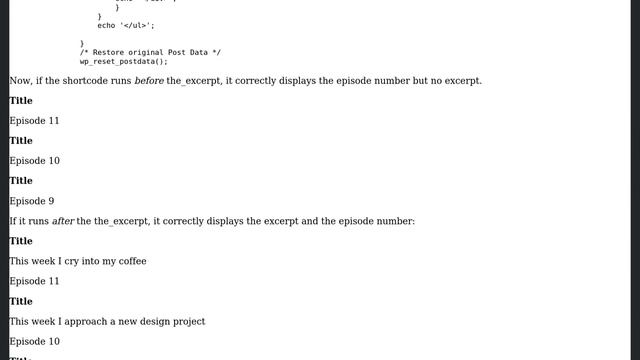 Wordpress: Running Filter or Shortcode Before Query Prevents Excerpt from Showing (2 Solutions!!) смотреть онлайн