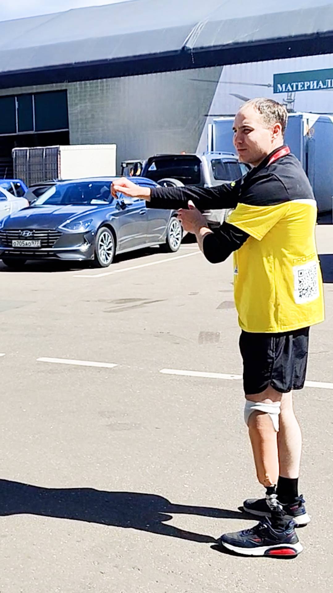 Бег на протезе голени смотреть онлайн