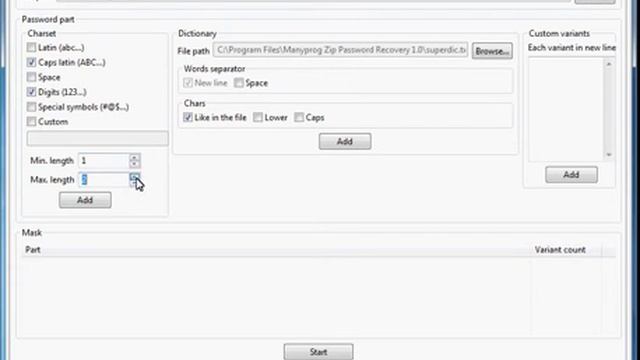 Recover passwords to zip смотреть онлайн