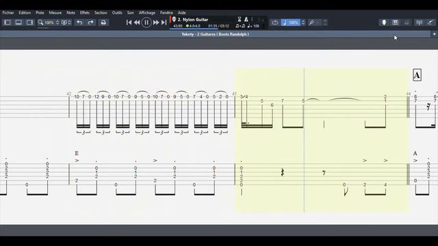 Yakety ( Benny Hill ) - Boots Randolph - 2 Guitars - Tablature José Pietra смотреть онлайн