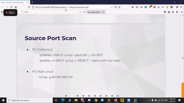 Cyber Security and Ethical Hacking Day 3 смотреть онлайн