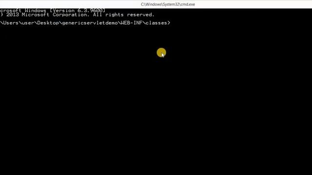 Servlet Compilation and Execution process using Command Prompt and Tomcat server смотреть онлайн