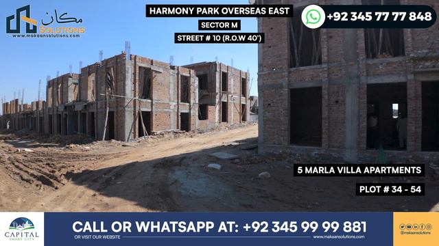 Capital Smart City Islamabad | Harmony Park Overseas East Sector M | Street # 10 | Makaan Solutions смотреть онлайн