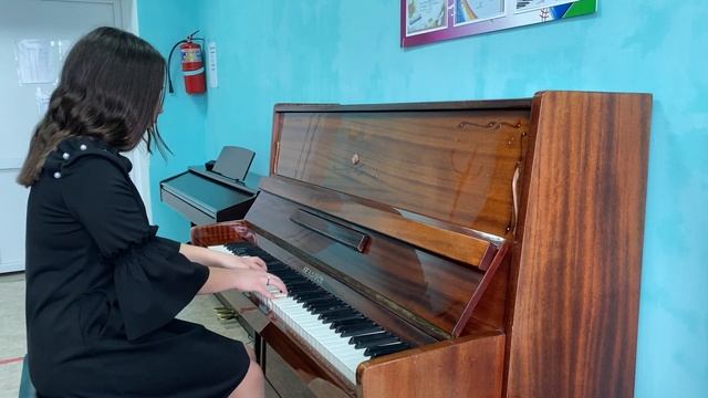 Задина Самира. Ф.Бургмюллер. Этюд "Балерина". смотреть онлайн