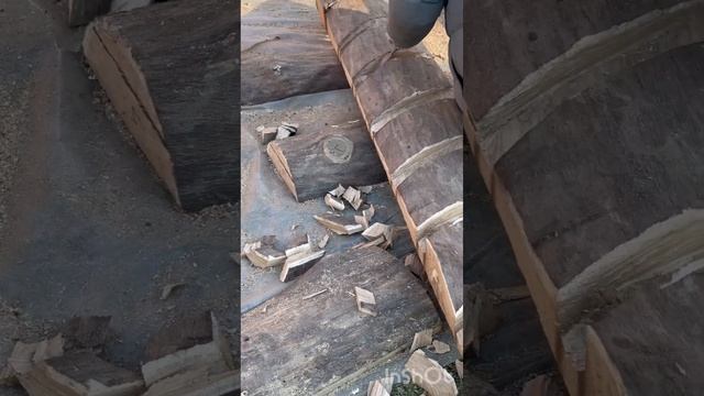 Изготовление лестницы из дубового горбыля. смотреть онлайн