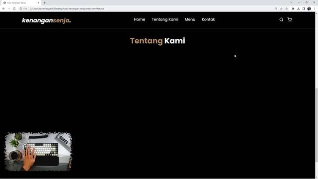 Membuat WEBSITE Kedai Kopi RESPONSIVE dengan HTML & CSS dari 0 + Autodeploy ke WEB HOSTING смотреть онлайн