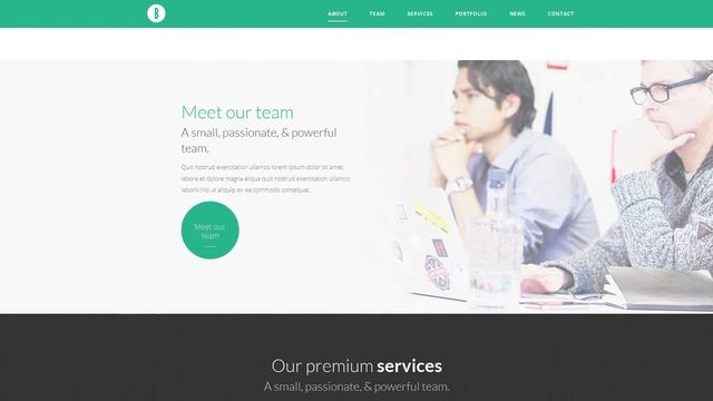 Birva - Creative One Page Wordpress Theme смотреть онлайн