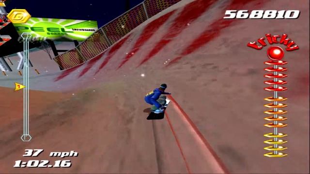 SSX Tricky - Marty World Circuit ~ Showoff Part 1 смотреть онлайн
