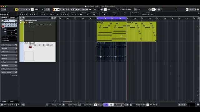 Как Сделать Каждую Ноту Мелодии в Реверсе | Cubase (Бонус: МАКРО) смотреть онлайн