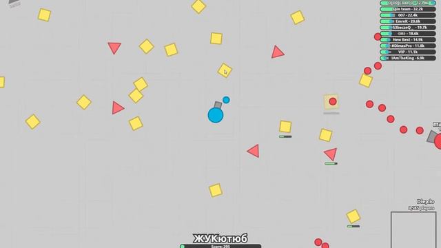 Diep.io обзор игры танчики онлайн по заявкам смотреть онлайн