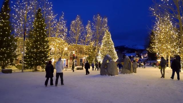 ?Breckenridge Colorado - A cinematic walk through the famous ski town, winter wonderland 4K смотреть онлайн
