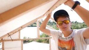 ЛОДКА - ДОМ ИЗ ПЕНОПЛАСТА - DIY