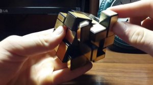 Как собрать зеркальный кубик Рубика.